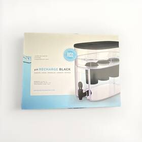 2022-58l002-us Invigorated Water Ph Recharge Black Alkaline Countertop Filter 3.3gal