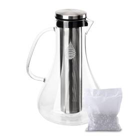 7539917226 Invigorated Water Ph Replenish Glass Alkaline Pitcher - Long 1800 Ml