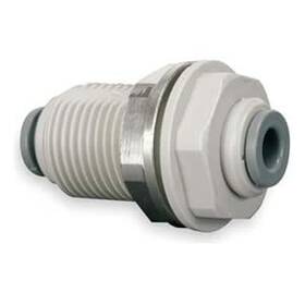 Pi121208s Ipw Industries Inc John Guest - Acetal Reducing Bulkhead Union Quick Connect Fitting 3/8 Inch Od X