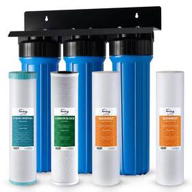 Ispring 313102537542 3-stage Iron And Manganese Reducing Whole House Water Filtration System With An