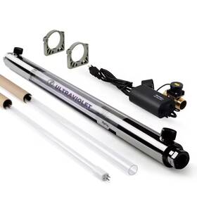 Ispring 445042159171 55-watt Whole House Uv Water Filtration System With Smart Flow Sensor Sw