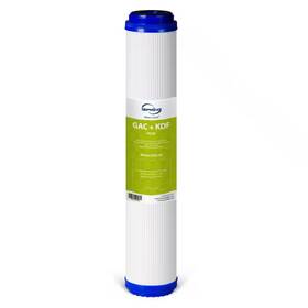 Ispring 744759090133 2.5 Inch X 20 Lead Chlorine Chloramine Pfas Reducing Whole House Water Fil