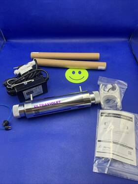 96994-chn-1 Ispring 8 Gpm Ultraviolet Light Uv-c Water Sterilizer Filter System 110v