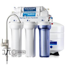 B003xelttg Ispring Rcc7 Nsf Certified 5-stage Under Sink Reverse Osmosis Drinking Water Fil