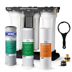 Cw31-pf Ispring 3-stage Rv Water Filtration System For Campers Pfas Removal