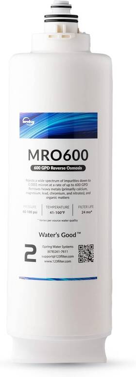 Mro600 Ispring Ro Membrane Reverse Osmosis Replacement Water Filter For Ro600 Tankless R