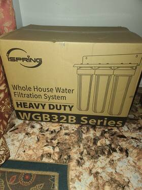 Wgb32b-ks Ispring Whole House 3 Stage Heavy Metal Water Filter System Model