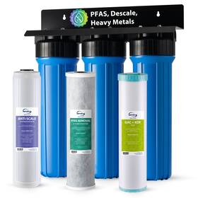 Wgb32b-pfkds Ispring Whole House Water Filter Pfas And Heavy Metals 3-stage