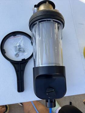 Wsp50j Ispring Reusable Whole House Spin-down Sediment Water Filter Jumbo Size