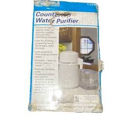 43444 Kenmore Countertop Water Purifier 1 Gallon White Distillation And Carbon
