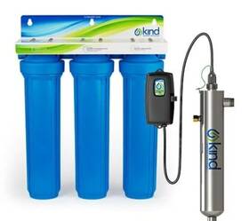 E-3000 Kind 3000uv Water Whole House Salt-free Softener And Filter Combo With Uv