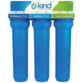 Kind Water Systems 195893999101 Whole House Salt-free Softener And Filter Combo - Coconut Shell Carbon