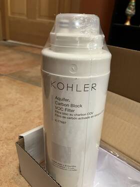 K77687-na Koh Aquifer Cartridges For A Single Point Of Use Water Filtration System