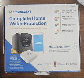 884000h Leak Smart Leaksmart Complete Home Water Protection Shut-off System Open Box Free Ship
