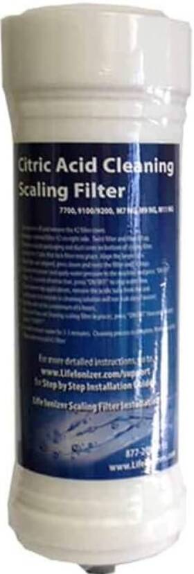 Life Ionizers 608938211736 New Citric Acid Cleaning Filter Mxl / M X Next Gen