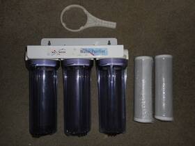 103315 Max Water 3 Stage 10 Inch Filter - Clear