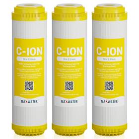 Af-10-3003 Max Water 700256126348 10 Inch X 2.5 Cation Resin Softener Cartridge Compatible With