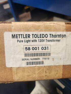 58001031 Mettler Toledo Pure Light Transmitter