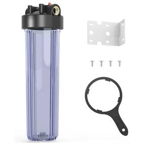 Whb20 Mewmore 20 Inch X4.5 Whole House Water Filter Housing 1 Npt Port M8/kp