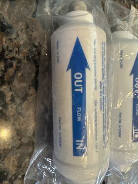 S7206w Microline 2 Gac Filters For Reverse Osmosis System