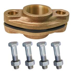 Xngt200l-om Midline Valve Water Meter Hardware Kit Includes 2 Flanges Gask