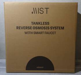 Mro003 Mist Tankless Reverse Osmosis System With Smart Faucet New Open Box