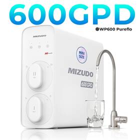 Wp600 Mizudo 8-stages Reverse Osmosis System 600 Gpd 3 1 Ro Filtration Under Sink