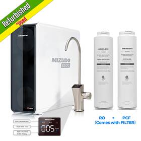Wp800a0g Mizudo Used Tankless Reverse Osmosis Ro Water Filter System 800gpd 9-stage With 2 Filters