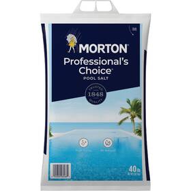 F124670000g Morton S Choice 40 Lb. Pool Salt 024600034609