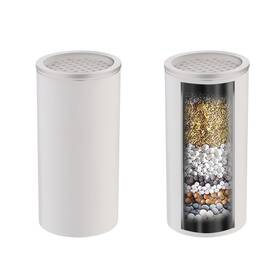 Mougcet 717382075259 High Pressure Overhead Shower Head Filter Replacement Cartridge White