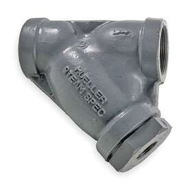 Mueller Steam Specialty 11/4 581 Ss Screwed End Y Strainer 5 1/2 Inch H 0.062 Perf