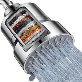 Z6-zbkc-uoaw Mxbold Filtered Shower Head 3 Modes High Pressure With 15 Stage Sliver