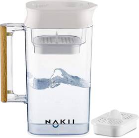 Nfp-100 Nakii Water Filter Pitcher - Long Lasting 150 Gallons Supreme Fast Filtration And