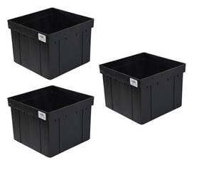 Nds 052063909165 916 Riser For Square Basins Plastic 3-pack