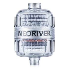 Hr-lsq-01 Neoriver Shower Filter Improves Skin And Hair Texture Softens Light Blue