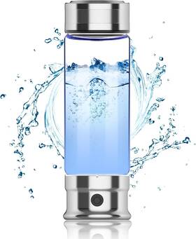 Qsb-02 Netyiyun Upgraded Hydrogen Water Bottle Generator Portable Rechargeable Aquahealth