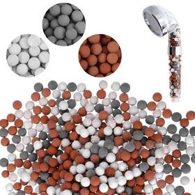 83rrxnpo Neyauo 693950 1 3 Packs Shower Envy Refills Head Beads 180g Orange White Gray