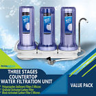 Nt-3 Ronaqua Triple Countertop Water Filtration Unit Carbon Block 780347039948