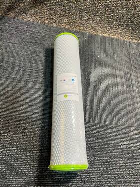 B0624 Nuvo H2o Oem Manor Water Softener Carbon Filter 4.5 Inch W X 20 H