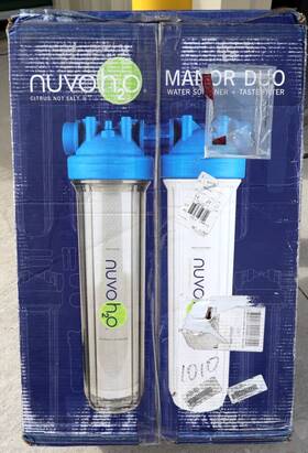 Nuvoh2o 857298004117 Nuvo H2o Manor Duo Water Softener System Taste Filter