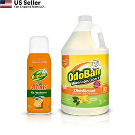 Odoban Bnd03455 Aroma Eliminator Set Made In The Usa 10 69 Fl Oz Pack Of 2 Orange