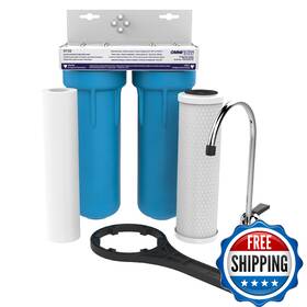 B0002yu6zi Omnifilter Pentair Ot32 Water Filtration System 10 Inch Premium Dual-stage Undersin