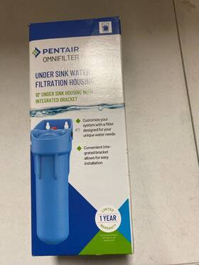 Ush-ff-sg-sp-4 Omnifilter Undersink Filtration System With Bracket Blue
