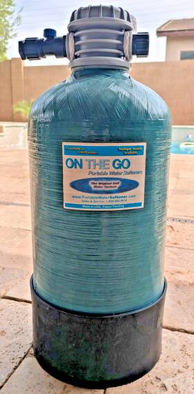 On-the-go Otg2-dsoft2 On-the Portable Double Standard 16 000 Grain Water Softener Rv