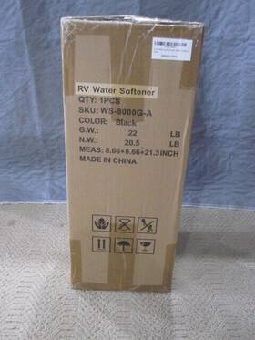 Ws-8000g Outprize Water Softener 8 000 Grain Portable Rv With 3/4 Inch Brass