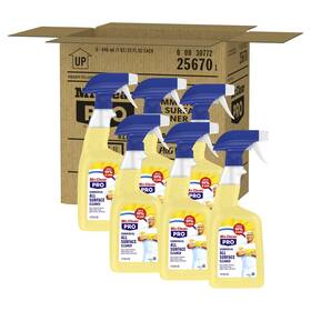 00030772256701 P&g Professional Mr. Clean Pro All Surface Cleaner Commercial Grime 32 Fl Oz Pack Of 6