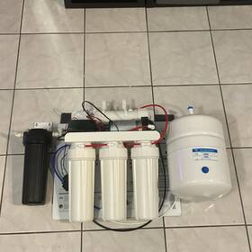 Ro-122 Pal Reverse Osmosis Under Sink Water Filtration System White Black