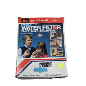 32004 Peerless Vintage 1985 Space Saving Under Sink Water Filter Model