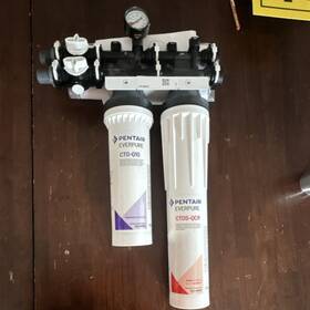 170-52081 Pentair Everpure Qti1 Cr Water Filtration System 2-stage 20 000 Gal Carbon