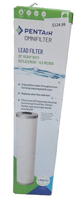 Lr-fb20bb Pentair Omnifillter Lead Filter 20 Inch Heavy Duty Repacement Fits Model 160410